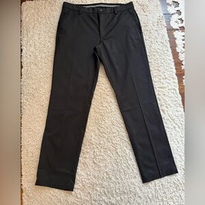 Men's Amazon Essentials Black Dress Pants Size 35x32